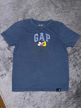 GAP Kids x Disney Navy Mickey Mouse Logo Tee